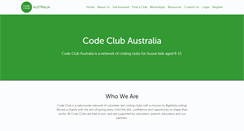 Desktop Screenshot of codeclubau.org